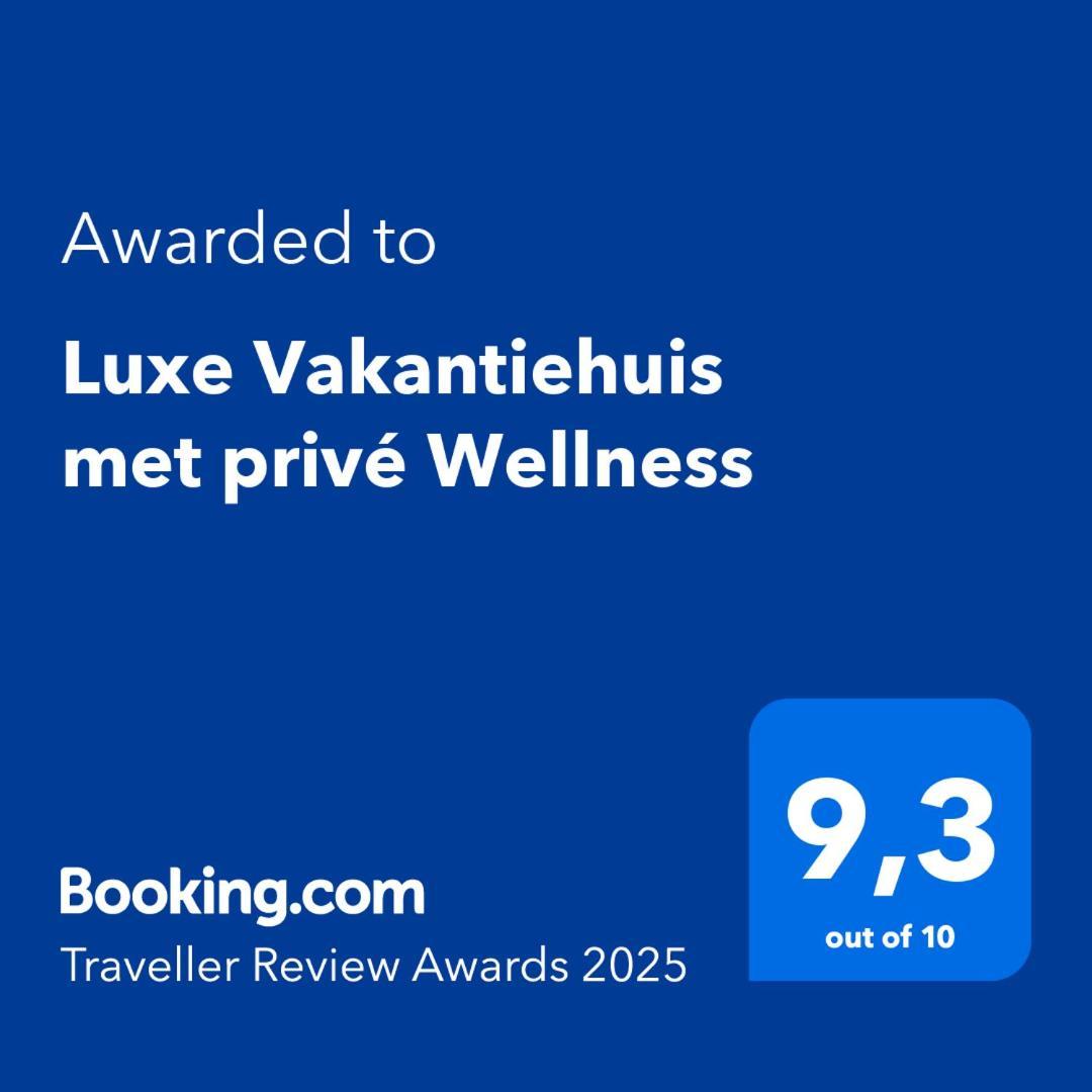 Luxe Vakantiehuis Met Prive Wellness Zuidwolde  Exteriör bild
